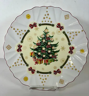 Villeroy & Boch~Toy's Fantasy ~ Christmas Tree 10.5  Dinner Plate (s) NEW IN BOX • $24.99