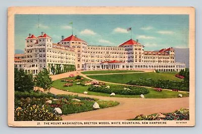 The Mount Washington Resort Bretton Wood White Mountains New Hampshire Postcard • $3.99