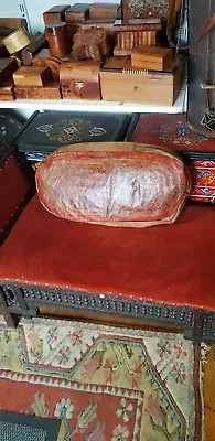 Antique Islamic Twareg Leather Cushion  • $93.38