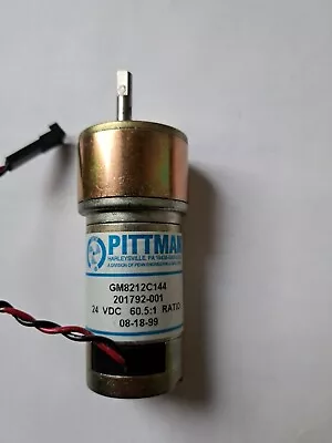 Pittman GM8212C144 24V Gear Motor (Rimage Prism Ribbon & Print Head Motor) • $60