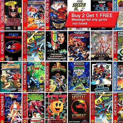 Sega Retro Video Game Poster Classic Vintage 90s Print Wall Art A4 A3 • £3.99