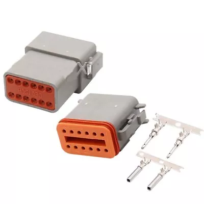 Deutsch Dt Series Multi Plug Waterproof Connector 2 3 4 6 8 12 Way Pin • £241.85