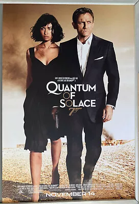 Cinema Poster: JAMES BOND QUANTUM OF SOLACE 2008 (Final One Sheet) Daniel Craig • $99.50