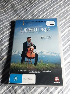 DEPARTURES. 2008.Dvd.Brand NewSealed.Reg 4. Japanese Language- English Sub • $7.18