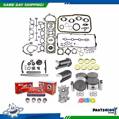 DNJ EK622M Master Engine Rebuild Kit For 91-94 Nissan 240SX 2.4L DOHC 16v KA24DE • $999.99