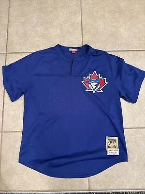 Joe Carter MLB Toronto Blue Jays Batting Practice Jersey Men’s 44 (Large) - Used • $50