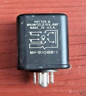 Potter & Brumfield MH-91088-1 Relay 8-PIN Octal • $19.95