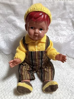 Vintage Celluloid Doll Made In Japan 20” Little Big John • $100