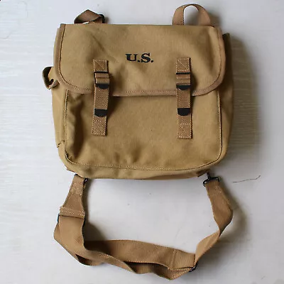 Ww2 Us Military M36 Musette Wwii Canvas Bag Backpack Haversack • $23.74