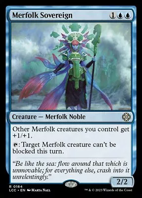 Merfolk Sovereign X1 - Commander: The Lost Caverns Of Ixalan - NM-Mint English  • $2.07