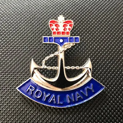 Royal Navy Enamel Pin Badge Sailor Military (pb83) Bigger Than Others • £3.29