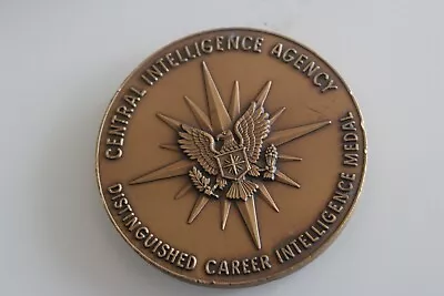 CIA Distinguished Career Intelligence Medal Challenge Coin • $500