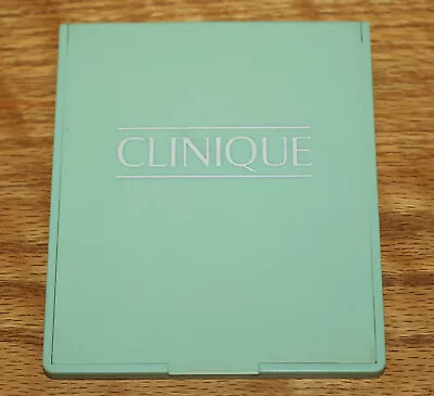 Vintage Clinique Compact Green Makeup Mirror  • $10.95