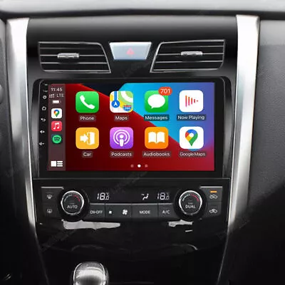 For 2013-2015 Nissan Altima Carplay Car Radio Android13 Stereo GPS Navi WiFi RDS • $134.99