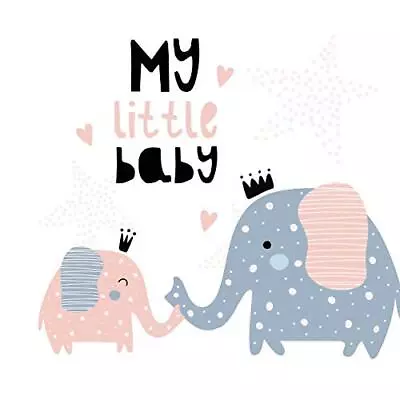 My Little Baby Baby Shower Guest Book: Elephant Baby An - Paperback NEW Casiope • £12.07