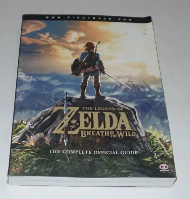 $55 • Buy Legend Of Zelda Breath Of The Wild - The Complete Official Guide USED
