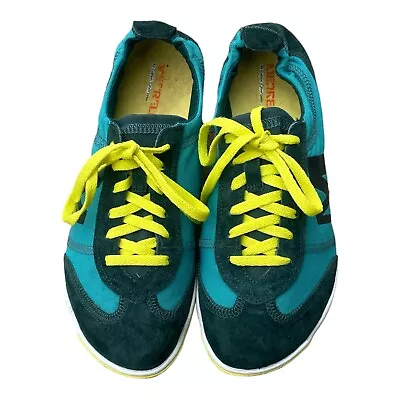MERRELL Women’s Equinox Lorelei Twine Teal Casual Walking Running Shoes Sz. 8.5 • $18.99