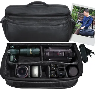 PRO DSLR Camera Bag  Photo/Video Canon L Lenses Mirrorless/DSLR Cameras/Drones • $38.99
