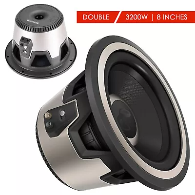 2X LNFINITY KAPPA 800W 8  CAR 3200W SUBWOOFER - SELECTABLE 2 OR 4-OHM IMPEDANCE • $234.99