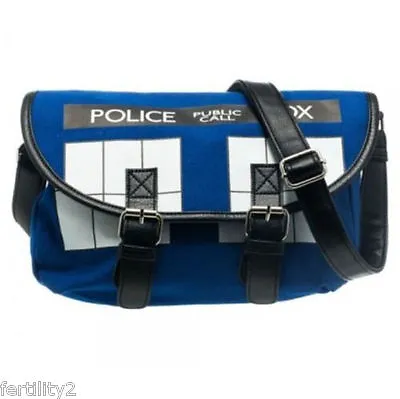 Doctor Who Tardis Zipper Slouch Bag Purse Dr Who Shoulder Bags New • £10.39