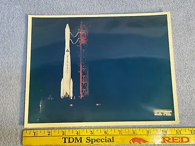 1960s McDonnell Aircraft Mercury Gemini NASA Night PHOTO ROCKET Launch Pad  80  • $14.99