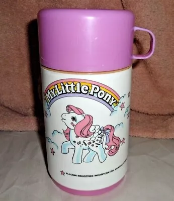 Vintage My Little Pony G1 Yum Yum Thermos 1987 Hasbro Aladdin Industries • $14