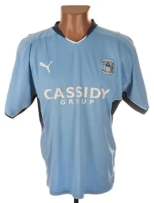 Coventry City 2009/2010 Home Football Shirt Jersey Puma Size S Adult • £20.39