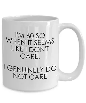 60th Birthday Mug 60th Birthday Gift For Dad 60th Birthday Gift For Mom Funny 60 • $26.99