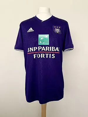 Anderlecht 2018-2019 Home Santini Match Worn Signed Adidas Belgium Croatia Shirt • $221.58