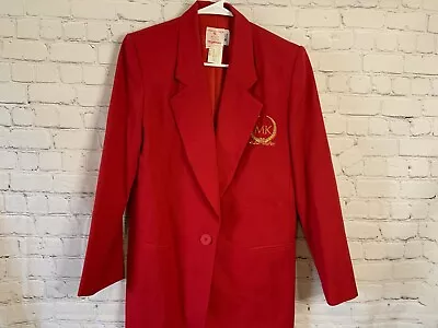 Mary Kay Cosmetics Women's Red Blazer Size 2 Petite • $34.96