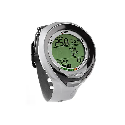 Mares Puck Pro + Dive Computer Scuba Diving Watch 414135 Grey • $329.95