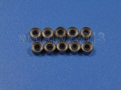 10pcs 681XZZ Micro Deep Groove Ball Bearing 1.5x4x2mm Double Shielded Bearings • $2.49