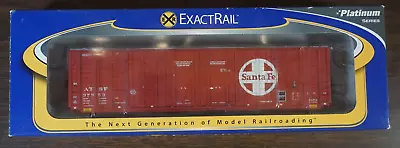 Super HO EXACTRAIL Santa Fe P-S 60' WAFFLE SIDE Box Car ATSF#37553 • $14.95