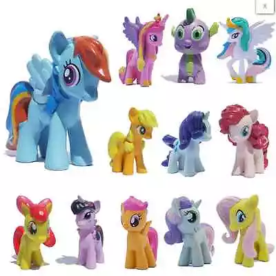 12pcs/Set Lot MY LITTLE PONY FRIENDSHIP IS MAGIC ACTION FIGURE Toy  • $14.95