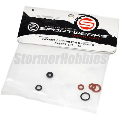 $7.99 • Buy Sportwerks Chaos .05 Carb O-Ring And Gasket Set SWK4236 