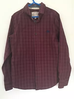 Debenhams J By Jasper Conran Boys Purple Shirt Age 10 Years • £7.99