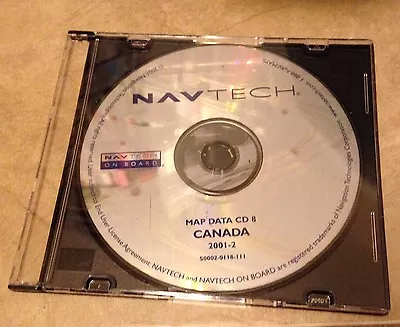 Mercedes Navtech On Board Road Map Data CD 8 Canada • $19.95