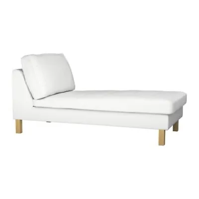 Genuine Ikea Karlstad Cover Add-on Chaise Longue - Blekinge White 001.187.83 • £145