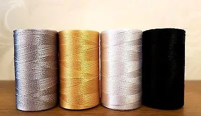 £5.99 • Buy Silk Spools Sewing Machine Art Embroidery Threads Brother Janome Assorted Colour