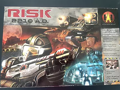 RISK 2210 AD Board Game Avalon Hill Hasbro 2001 Complete-NICE • $19.95