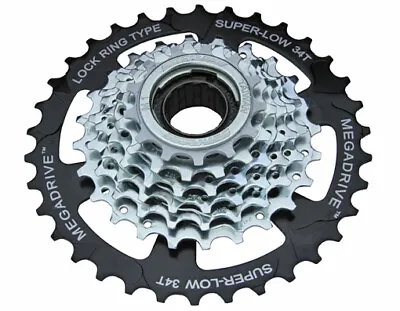 Advanced! 7 Speed Multiple Freewheels 13/34t Friction Mfm-4s Black/zinc Sun Race • $26.99