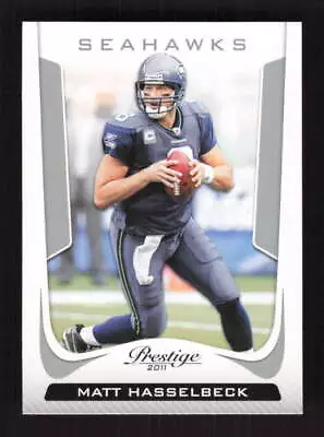 2011 Panini Prestige   Matt Hasselbeck #176 Seattle Seahawks • $1.69