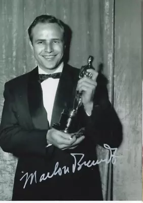 Marlon Brando Autographed Signed Photo COA • $220