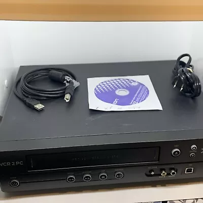 ION VCR 2 PC VHS Video To Computer Conversion System USB Transfer Comes W/ Cd • $45