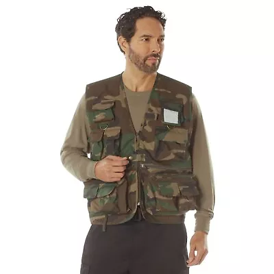 Uncle Milty 17 Pocket Travelers Fishing & Photography Hunting Camping Vest • $49.99