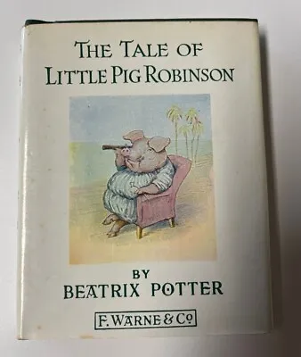 1st Edition Vintage Beatrix Potter Book Tale Of Little Pig Robinson #19 • $20