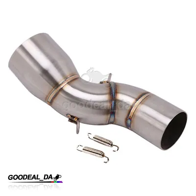 For Honda CBR1000RR 2017-2023 Motorcycle Exhaust Middle Connect Tube Slip On 2'' • $48.15