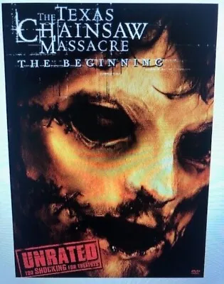 The Texas Chainsaw Massacre:The Beginning UNRATED VERSION [DVD] BRAND NEW SEALED • $9.98