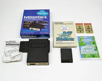 Mattel Intellivision Intellivoice Voice Synthesis Module With B-17 Bomber Game • £39.99