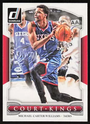 2014-15 Donruss Court Kings Michael Carter-Williams #40 Philadelphia 76ers • $1.99